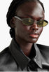 Sardine Oval-Frame Gold-Tone Sunglasses